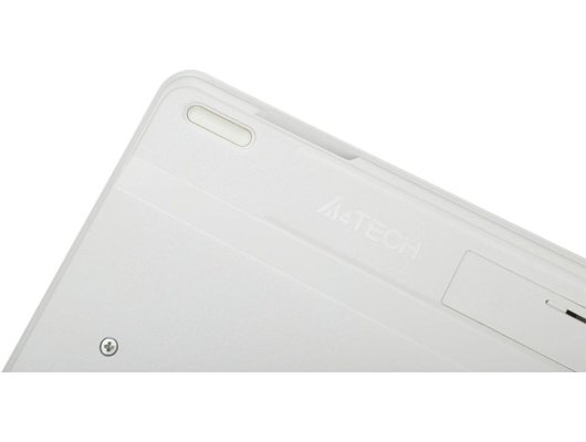 Клавиатура беспроводная A4Tech Fstyler FBK25 белый/серый (FBK25 WHITE)